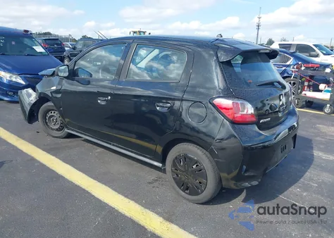 2021 Mitsubishi Mirage Carbonite Edition/Es/Le из США, поврежденный, VIN ML32AUHJ1MH008709